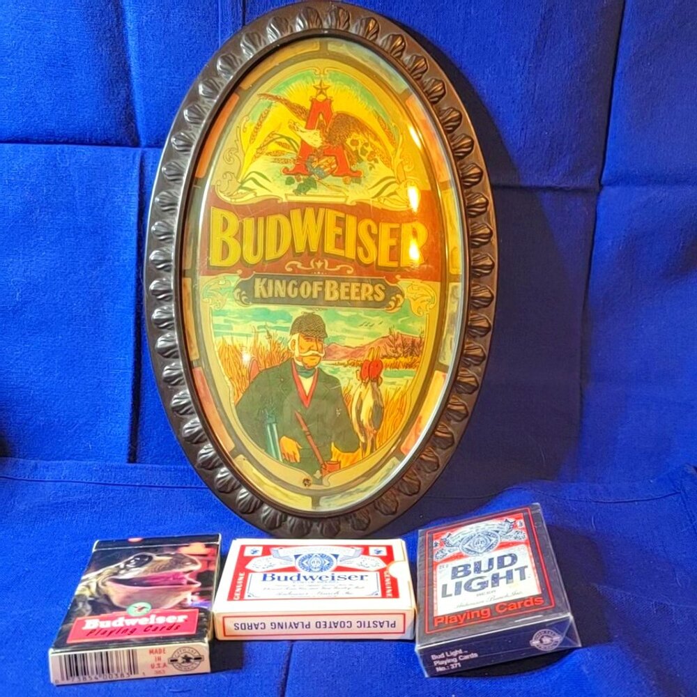 Busweiser collection of Cards and wall Plaque